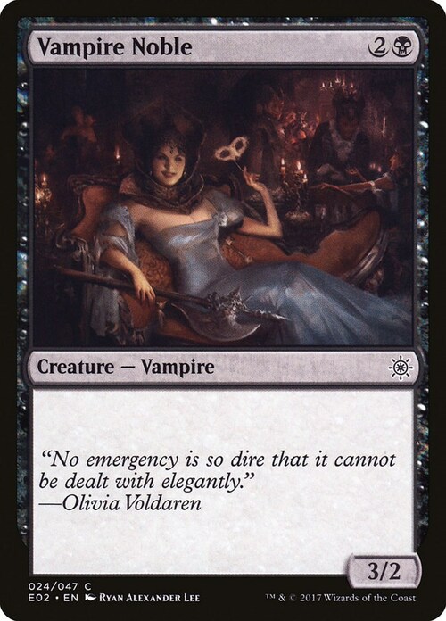 Nobile Vampira Card Front