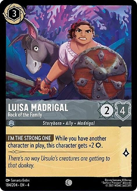 Luisa Madrigal - Roccia della Famiglia Card Front