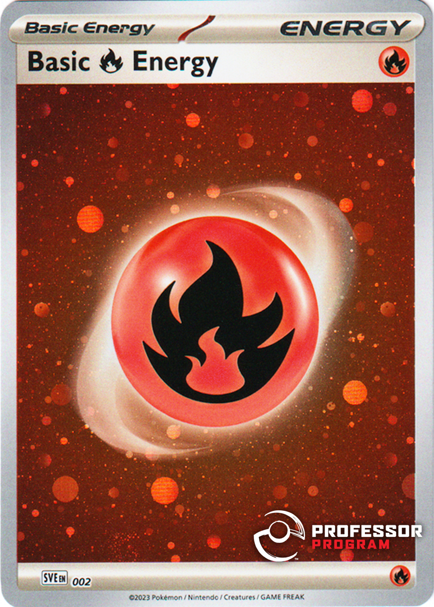 Basic Fire Energy Professor Program | Pokémon | CardTrader