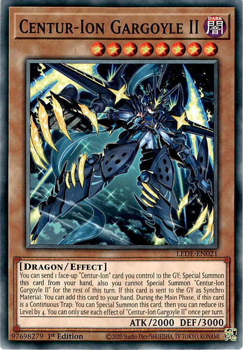 Centur-Ion Gargoyle II Card Front