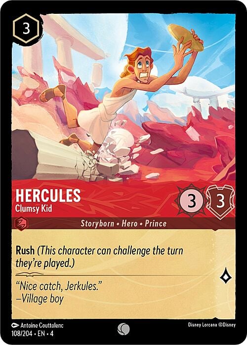 Hercules - Clumsy Kid Frente