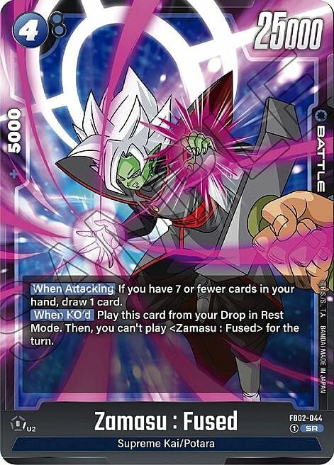 Zamasu : Fused Card Front