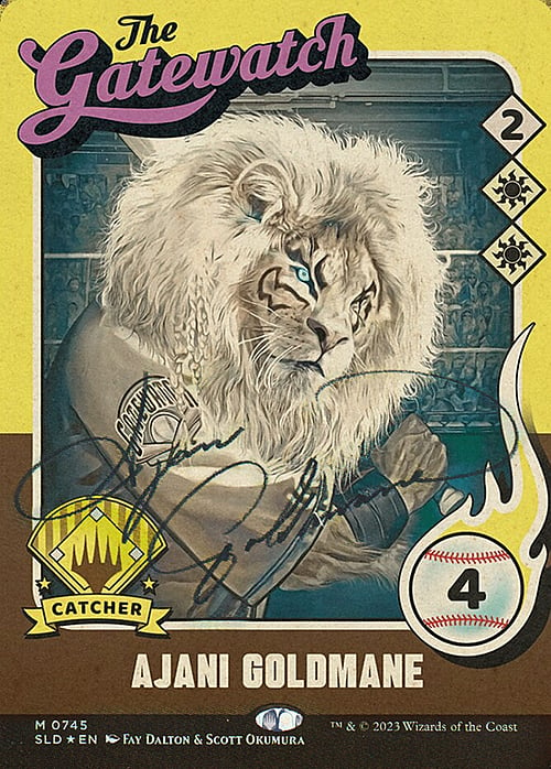 Ajani Criniera D'Oro Card Front