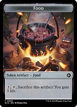 Food // Mercenary Card Front