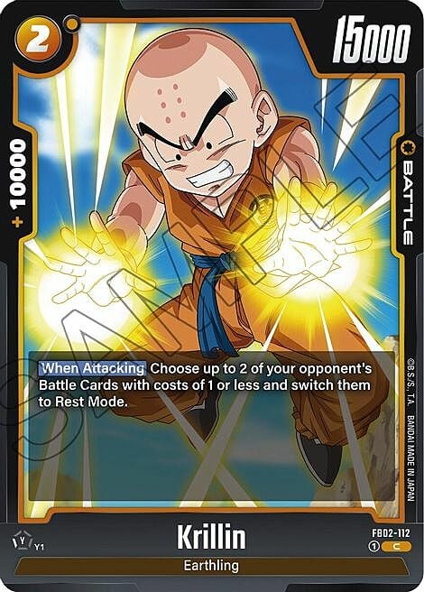 Krillin Card Front