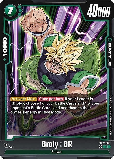 Broly : BR Card Front