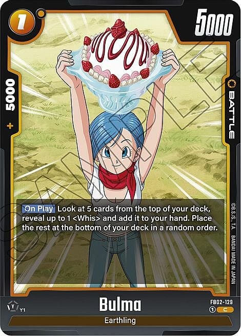 Bulma Card Front