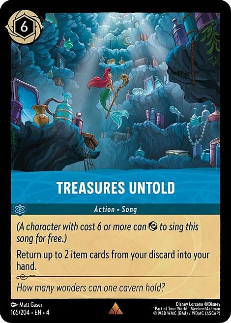 Treasures Untold Card Front