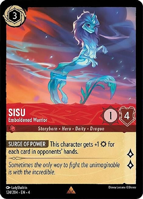 Sisu - Guerriera Rincuorata Card Front