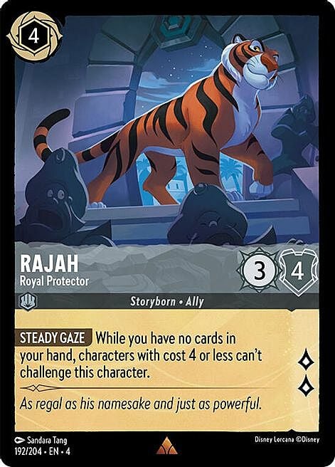 Rajah - Protettore Reale Card Front