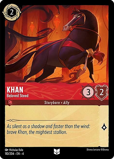 Khan - Destriero Adorato Card Front