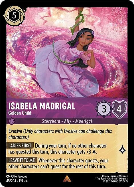 Isabella Madrigal - Golden Child Card Front