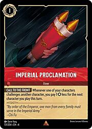 Imperial Proclamation