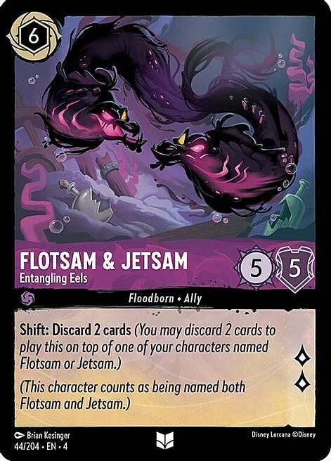 Flotsam e Jetsam - Murene Aggroviglianti Card Front