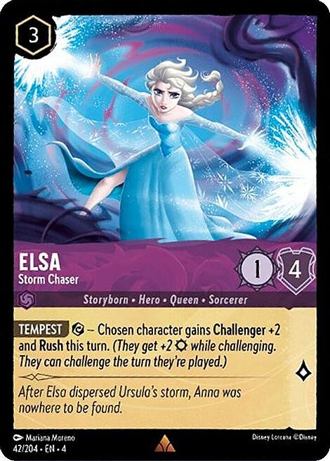 Elsa - Cacciatrice di Tempeste Card Front