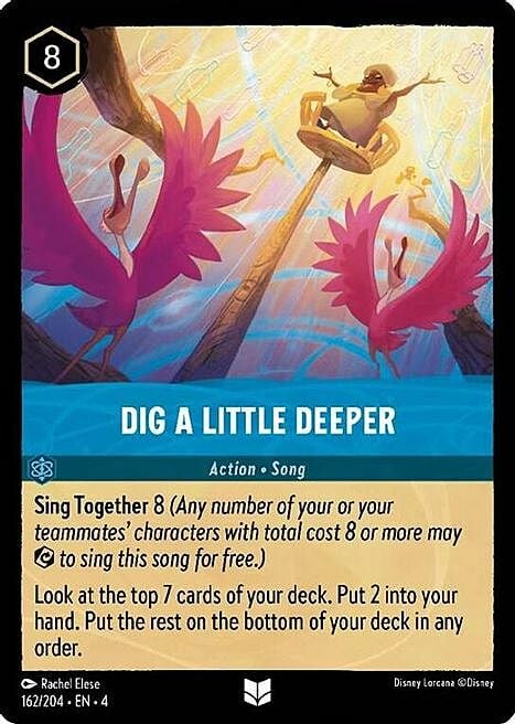 Dig A Little Deeper Card Front