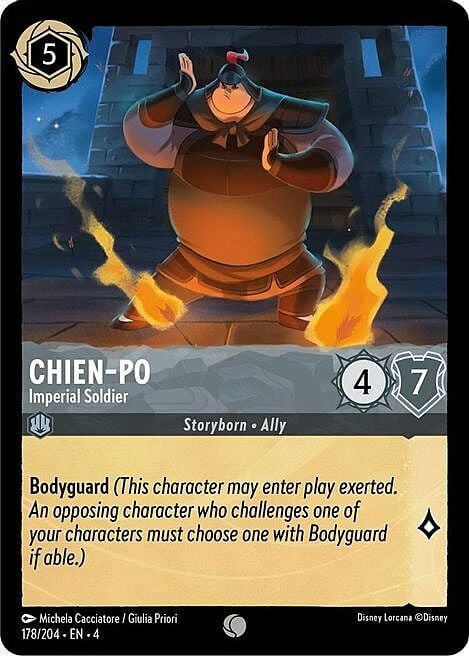 Chien-Po - Imperial Soldier Frente