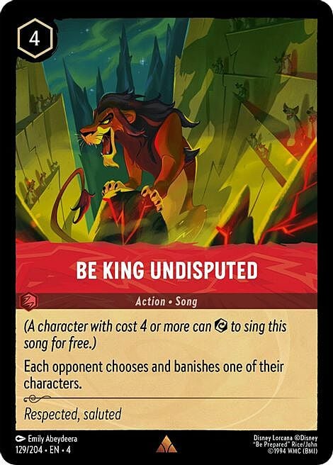 Be King Undisputed Frente