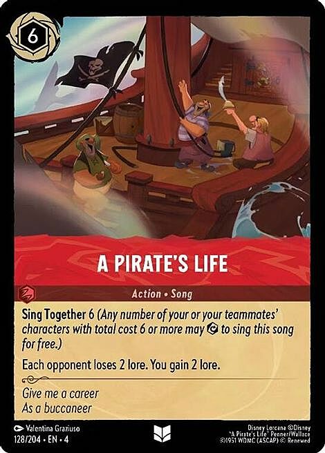 A Pirate's Life Frente