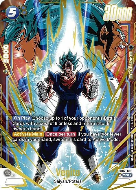 Vegito Card Front