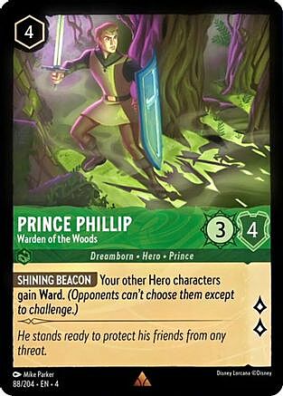 Prince Phillip - Warden of the Woods Card Front