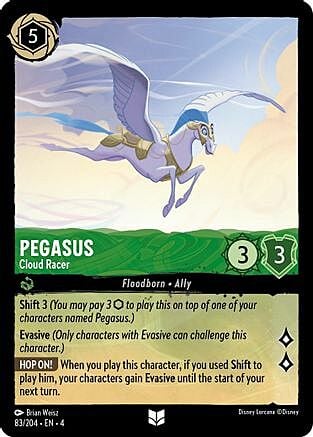 Pegaso - Calcanuvole Card Front