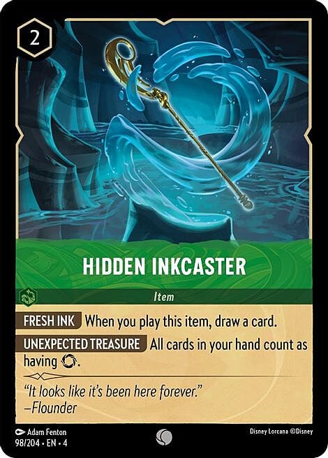 Hidden Inkcaster Card Front