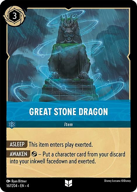 Great Stone Dragon Card Front