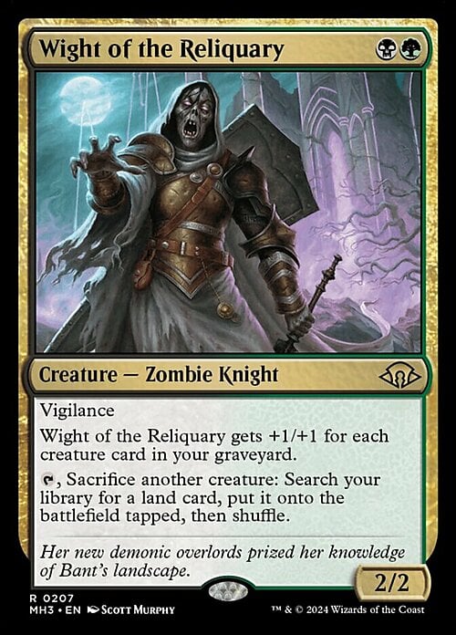 Wight of the Reliquary Frente