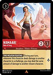 Namaari - Heir of Fang