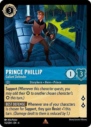 Prince Phillip - Gallant Defender Frente