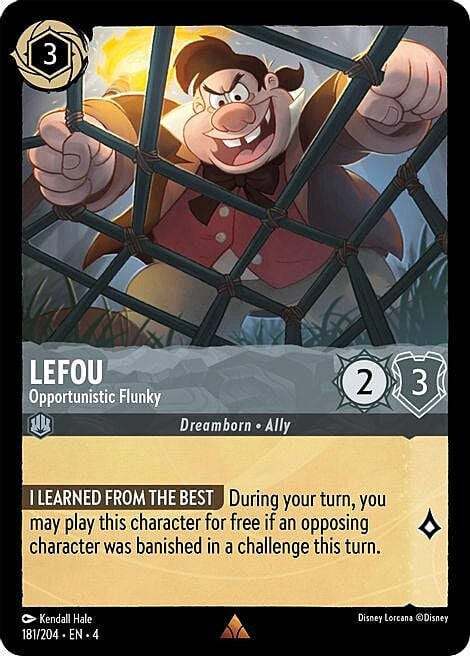 LeFou - Opportunistic Flunky Card Front