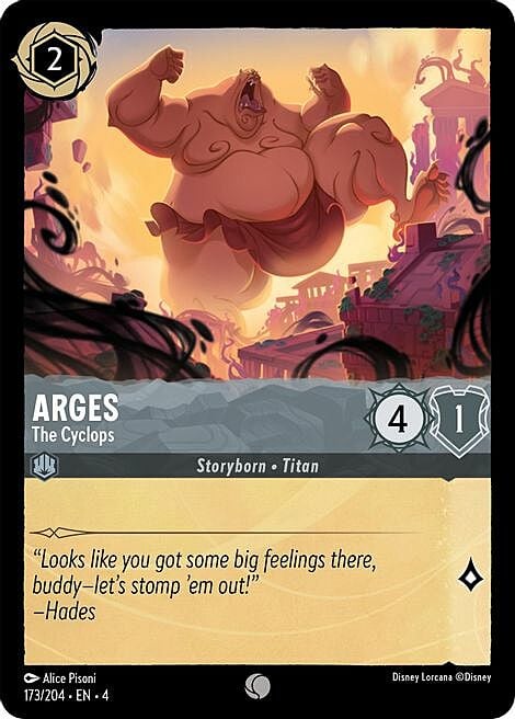 Arges - The Cyclops Card Front