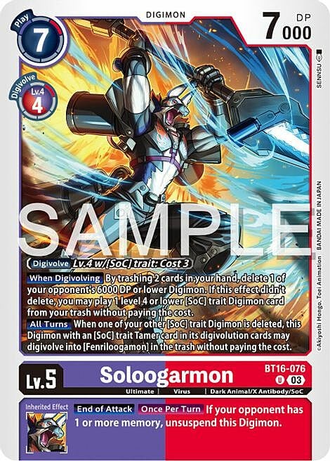 Soloogarmon Card Front