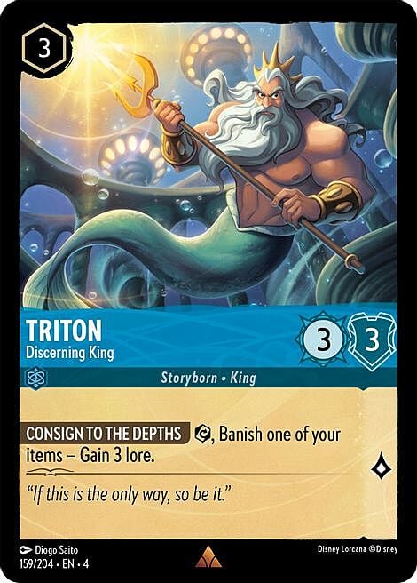 Triton - Discerning King Card Front