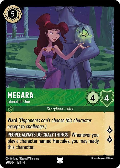 Megara - Liberated One Card Front