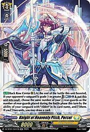 Knight of Heavenly Pitch, Percel