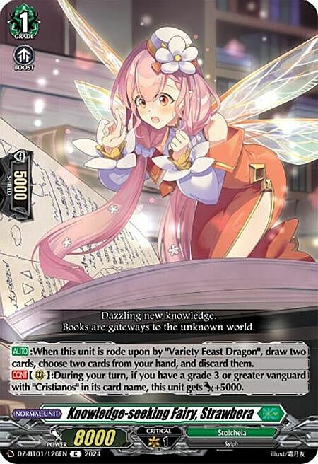 Knowledge-seeking Fairy, Strawbera Frente