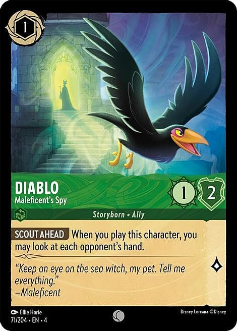 Diablo - Spia di Malefica Card Front