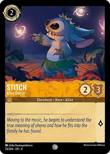 Stitch - Alien Dancer Frente