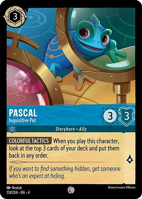 Pascal - Inquisitive Pet Card Front