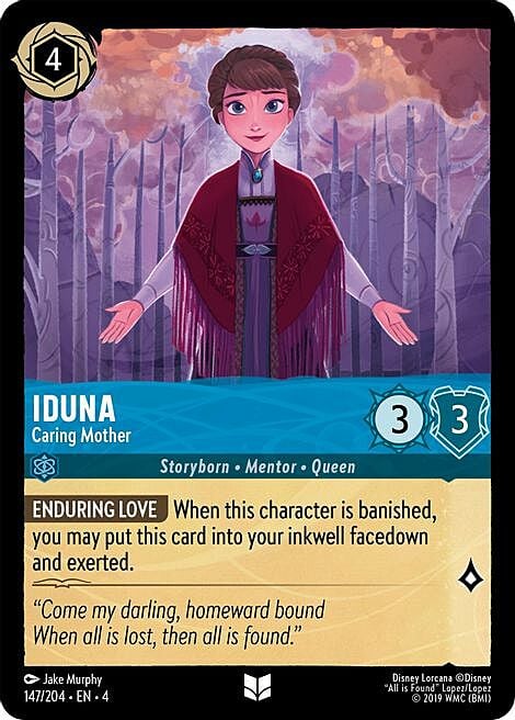 Iduna - Madre Premurosa Card Front