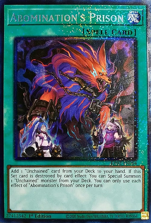 Abomination's Prison Card Front