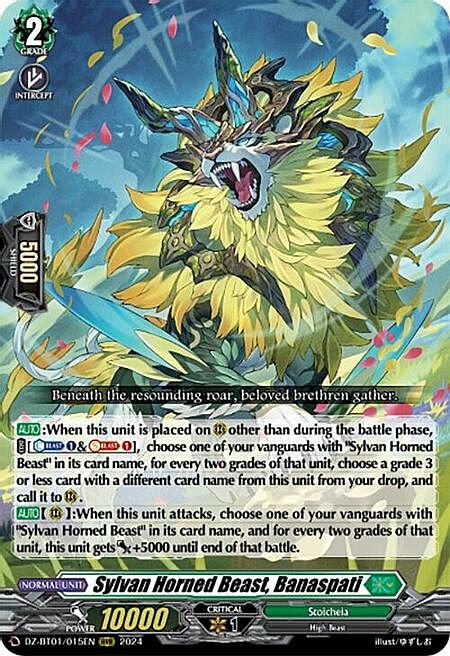 Sylvan Horned Beast, Banaspati Frente