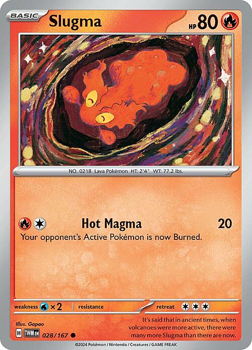 Slugma Card Front