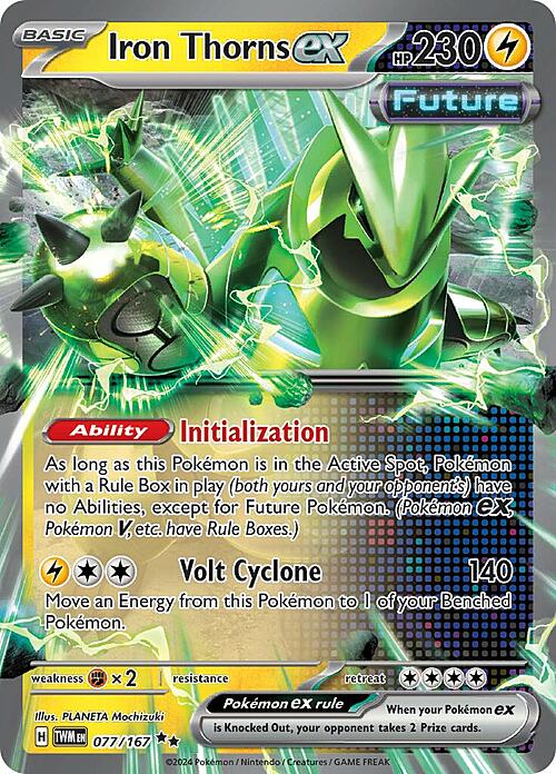 Iron Thorns ex Card Front