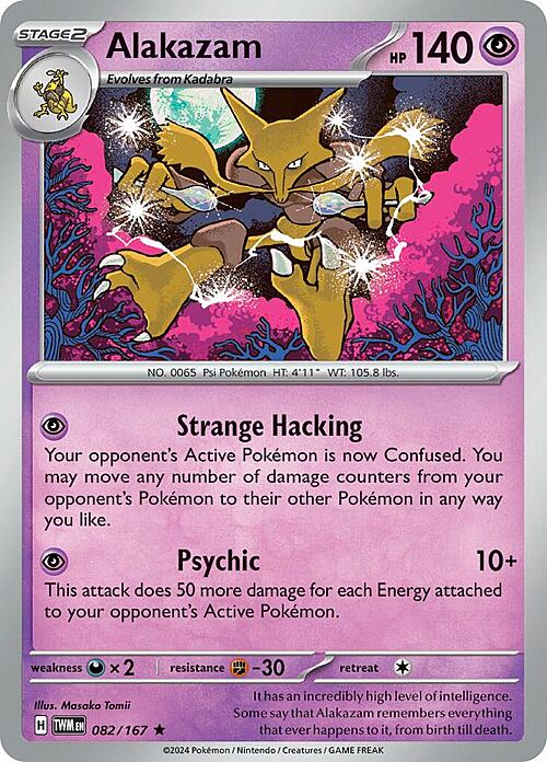 Alakazam Frente