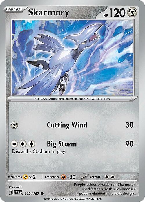 Skarmory Card Front