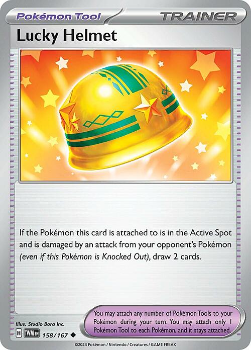 Lucky Helmet Card Front