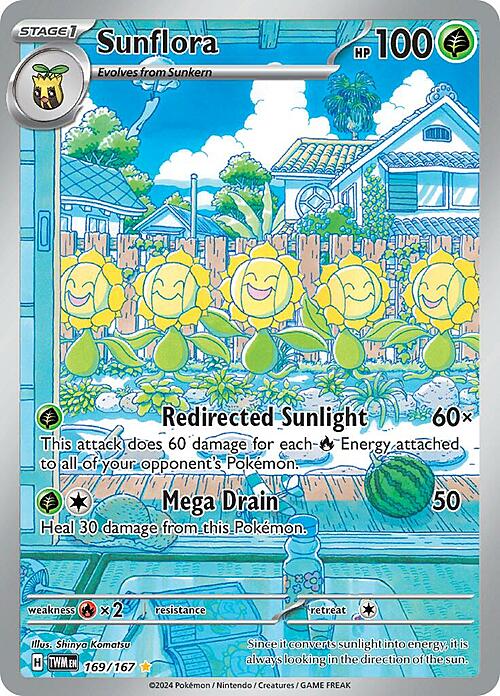 Sunflora Card Front